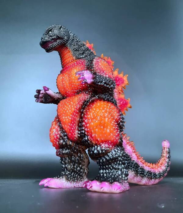 3D4K HiReD #10 Colourway Burnt Magma Double Dip Super Glow