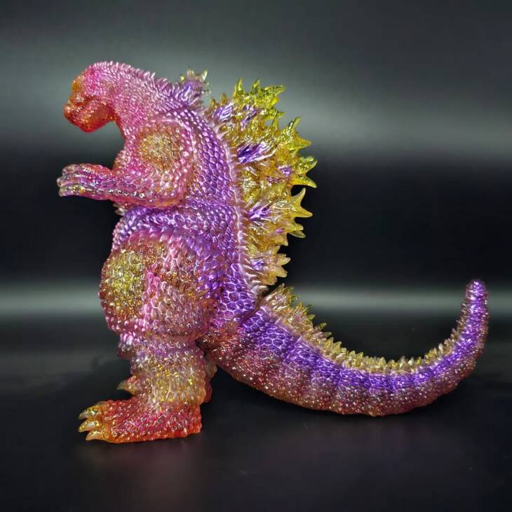 3D4K HiReD #18 Colourway Violet Violence Gold Glitter - Image 2