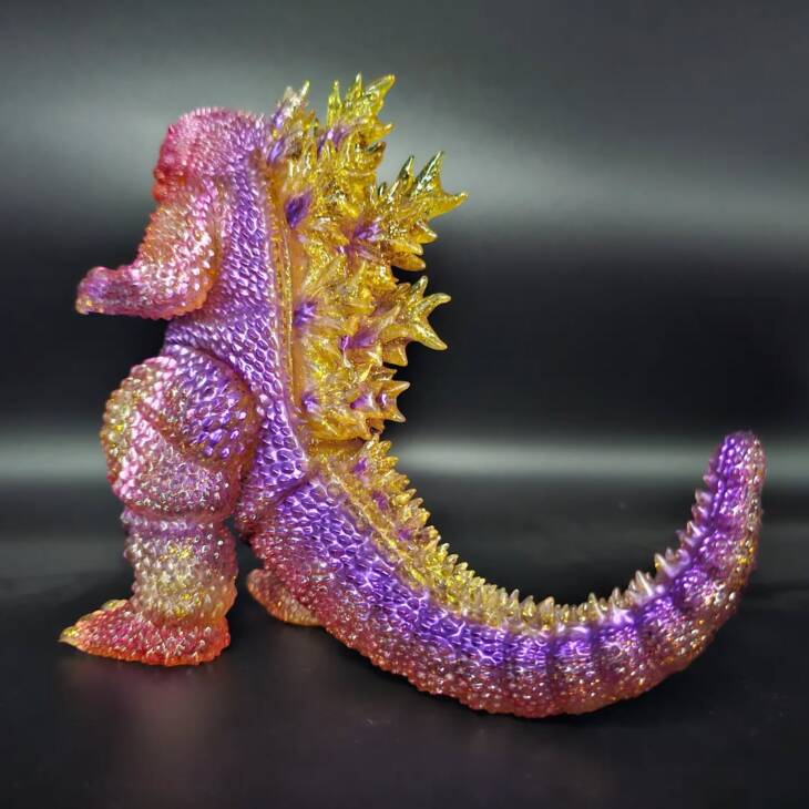 3D4K HiReD #18 Colourway Violet Violence Gold Glitter - Image 3