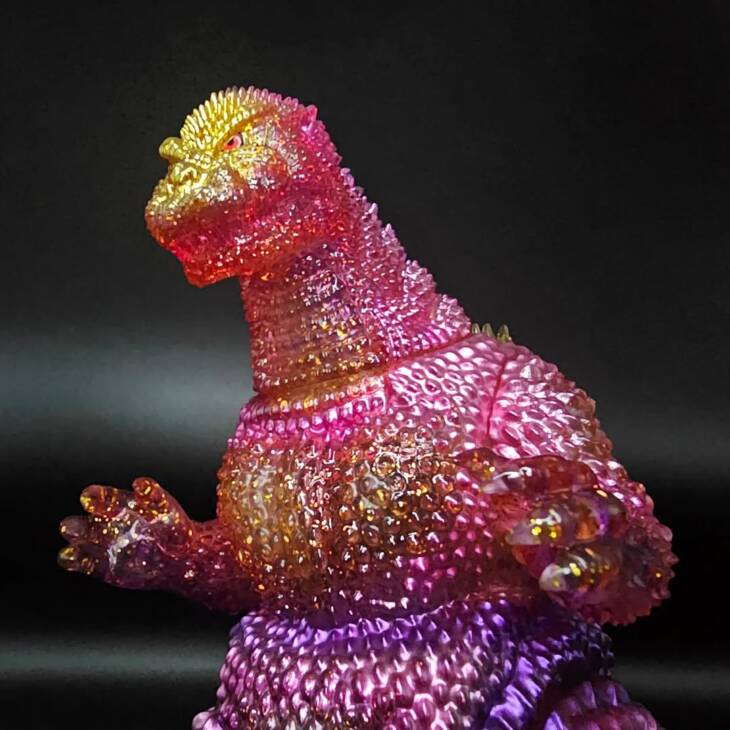 3D4K HiReD #18 Colourway Violet Violence Gold Glitter - Image 8