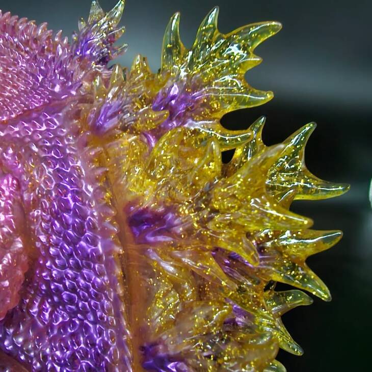 3D4K HiReD #18 Colourway Violet Violence Gold Glitter - Image 9