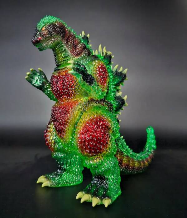 3D4K HiReD #19 Colourway Green Flame