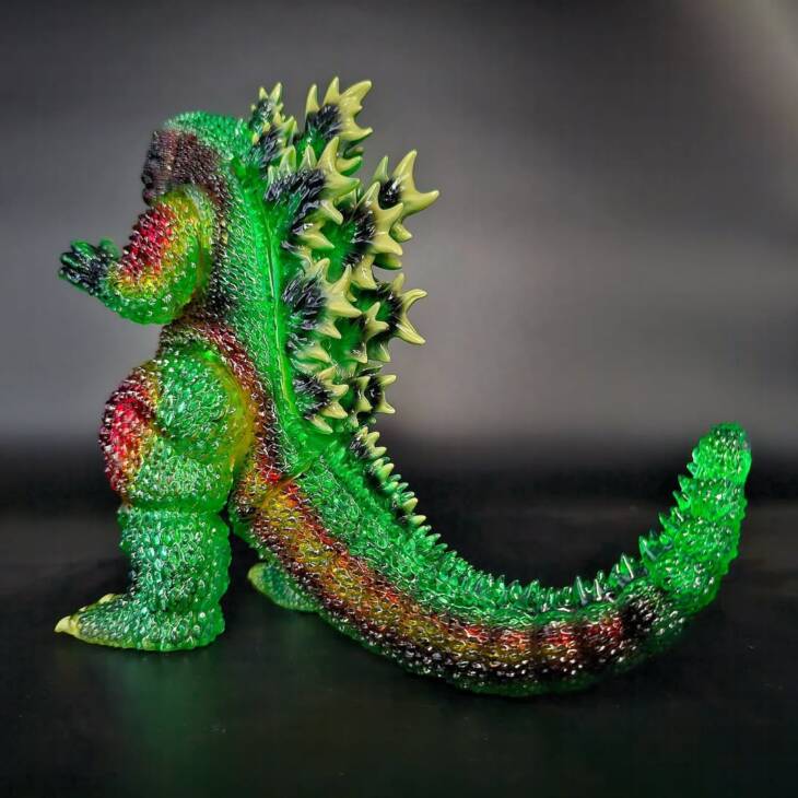 3D4K HiReD #19 Colourway Green Flame - Image 3