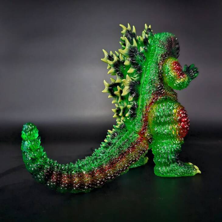 3D4K HiReD #19 Colourway Green Flame - Image 4