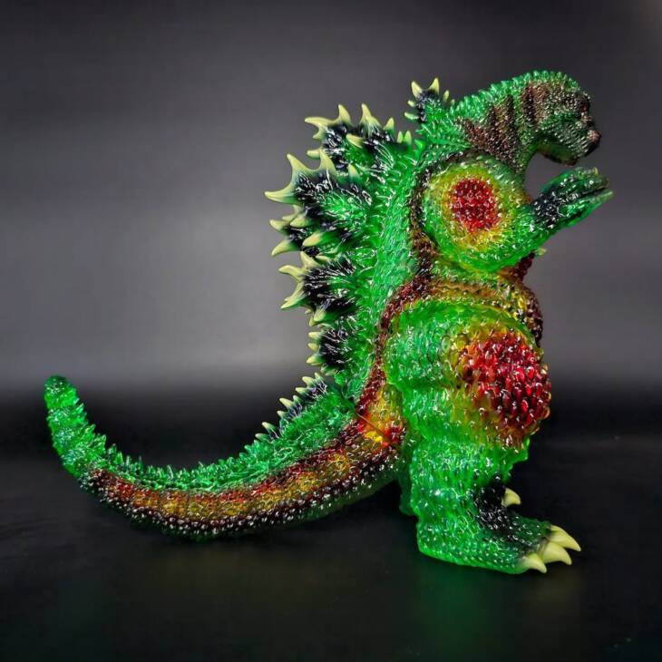 3D4K HiReD #19 Colourway Green Flame - Image 5