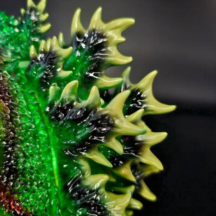 3D4K HiReD #19 Colourway Green Flame - Image 8