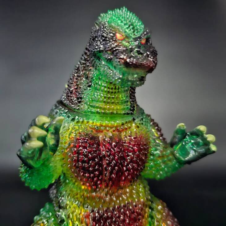 3D4K HiReD #19 Colourway Green Flame - Image 9