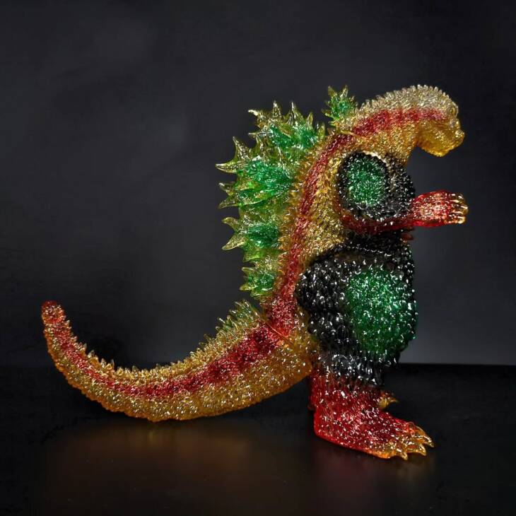 3D4K HiReD #22 Colourway Dark Matter Gold Glitter - Image 5