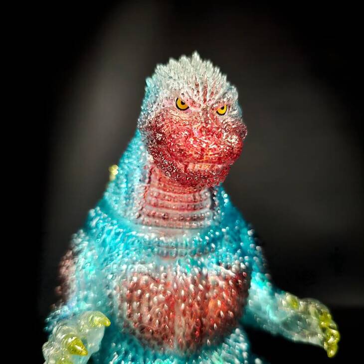 3D4K HiReD #33 Colourway Red Snow - Image 8