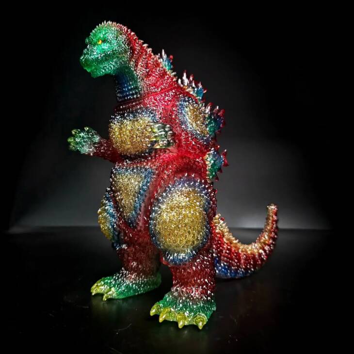 3D4K HiReD #36 Colourway Firecracker Glitter