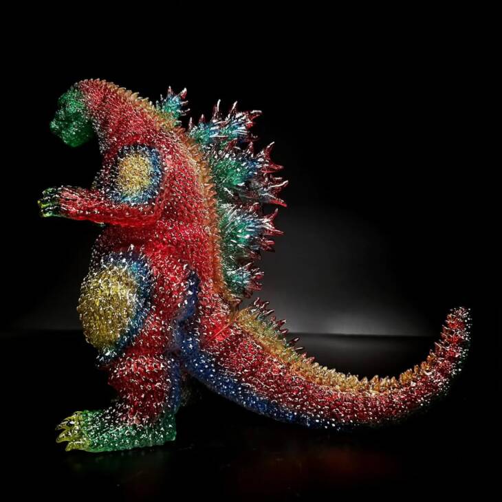 3D4K HiReD #36 Colourway Firecracker Glitter - Image 2