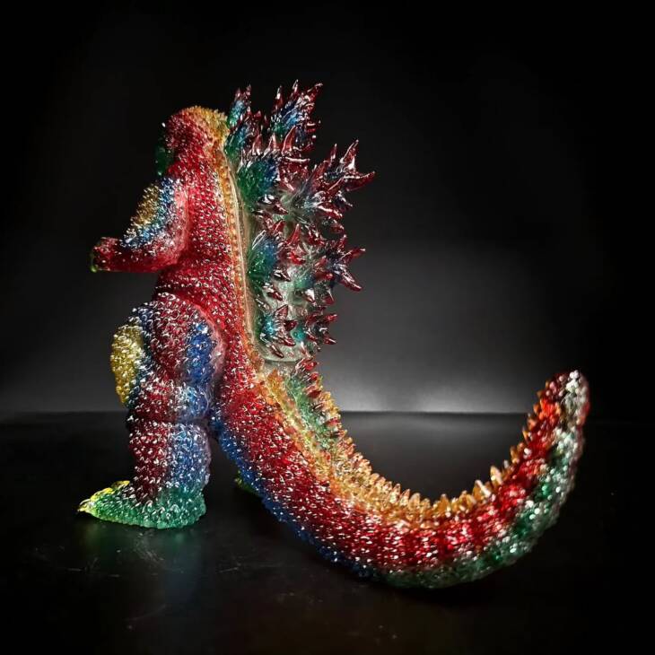 3D4K HiReD #36 Colourway Firecracker Glitter - Image 3