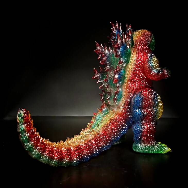 3D4K HiReD #36 Colourway Firecracker Glitter - Image 4