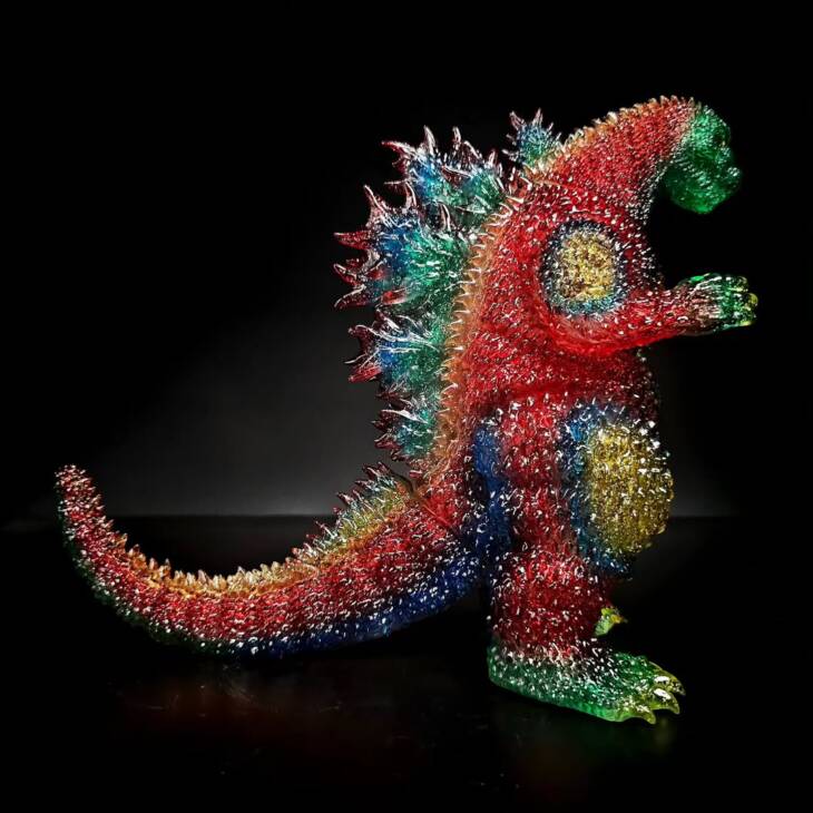 3D4K HiReD #36 Colourway Firecracker Glitter - Image 5