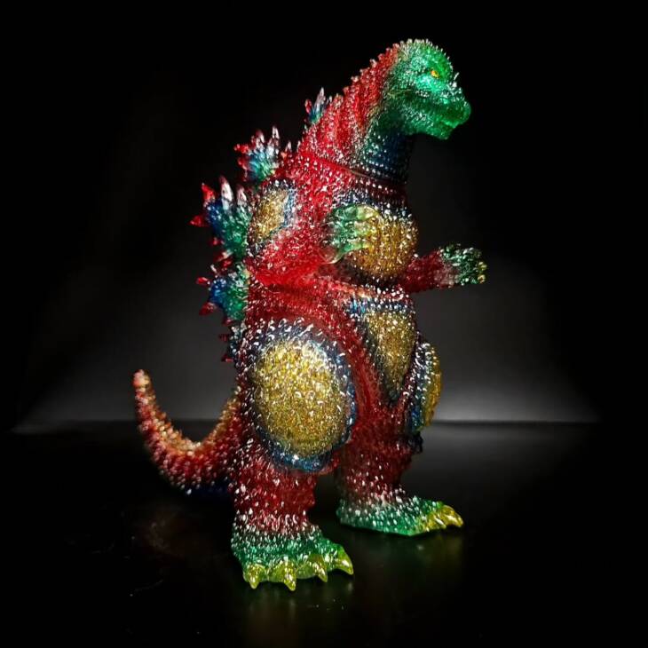 3D4K HiReD #36 Colourway Firecracker Glitter - Image 6