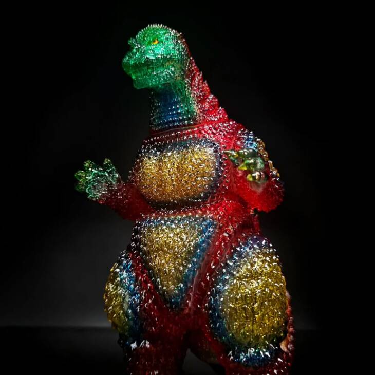3D4K HiReD #36 Colourway Firecracker Glitter - Image 7