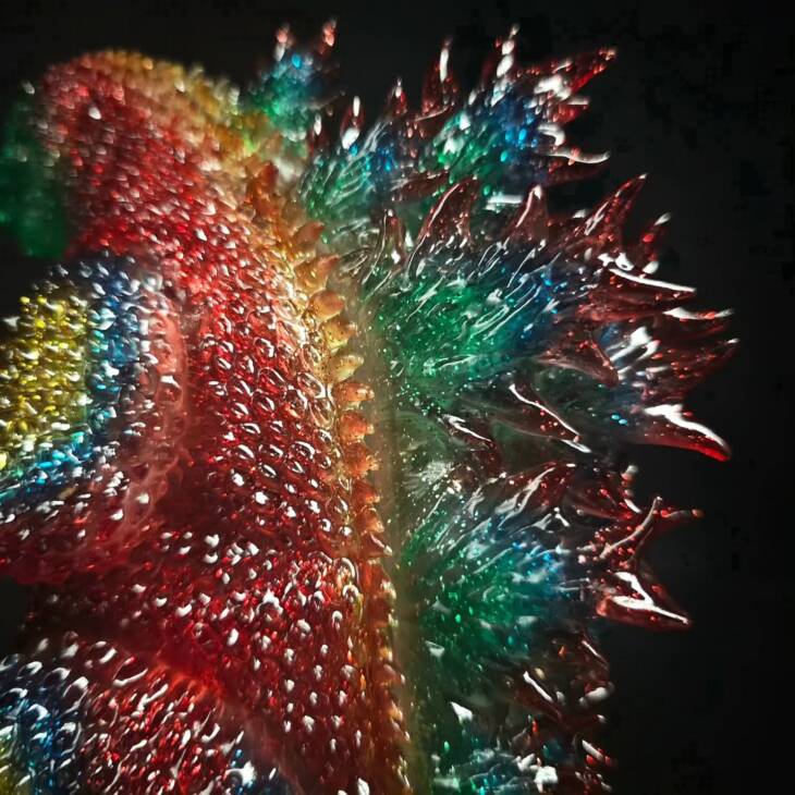 3D4K HiReD #36 Colourway Firecracker Glitter - Image 9