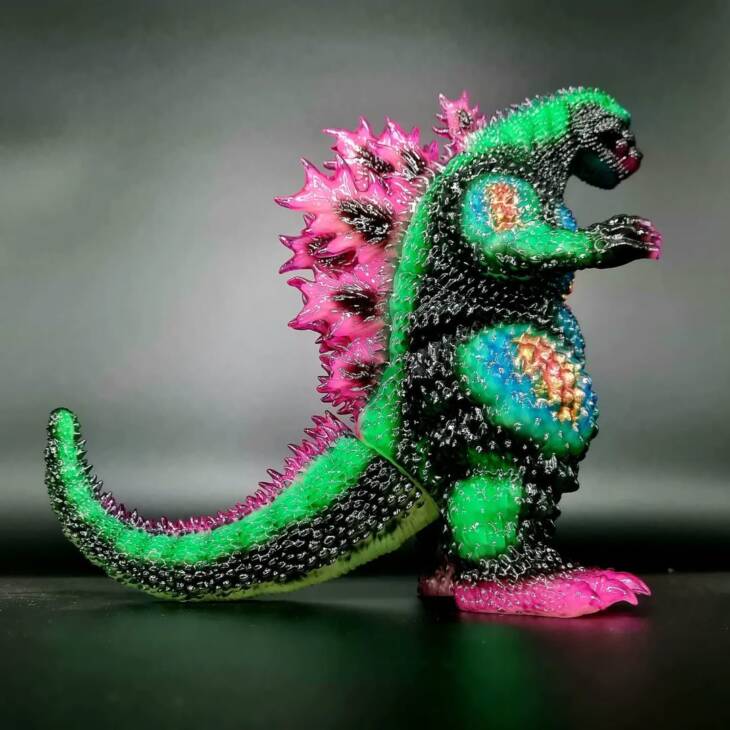 3D4K HiReD 4 Colourway Dark Energy Super Glow - Image 3