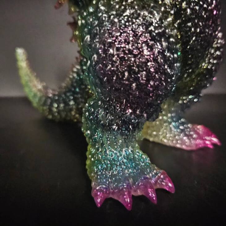 3D4K HiReD #44 Colourway Mutagen Glitter - Image 9