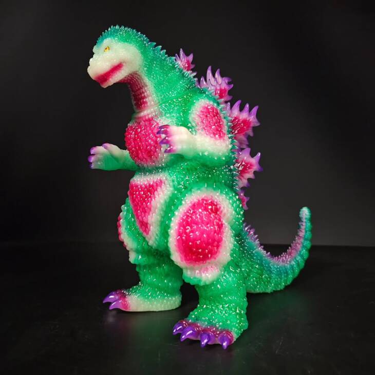 3D4K HiReD #45 Colourway Puff the Magic Dragon Super Glow