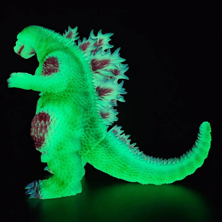 3D4K HiReD #45 Colourway Puff the Magic Dragon Super Glow - Image 8