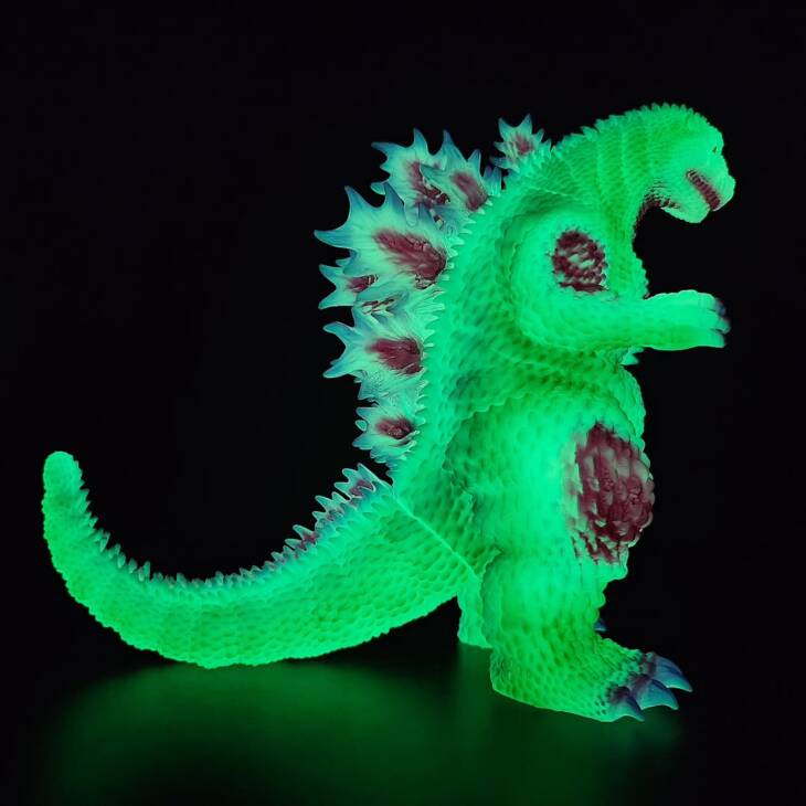 3D4K HiReD #45 Colourway Puff the Magic Dragon Super Glow - Image 9