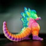 3D4K HiReD #8 Colourway Bubble Gum Double Dip Super Glow - Image 4