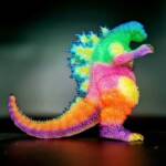3D4K HiReD #8 Colourway Bubble Gum Double Dip Super Glow - Image 5