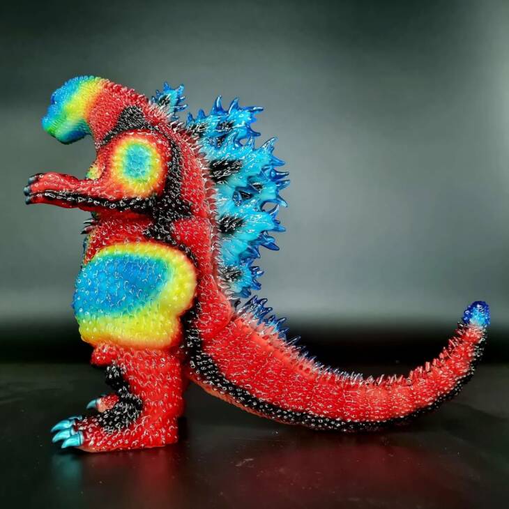 3D4K HiReD #9 Colourway Infrared Double Dip Super Glow - Image 2