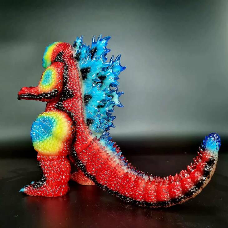 3D4K HiReD #9 Colourway Infrared Double Dip Super Glow - Image 3