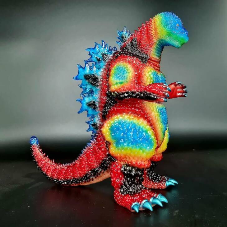 3D4K HiReD #9 Colourway Infrared Double Dip Super Glow - Image 5