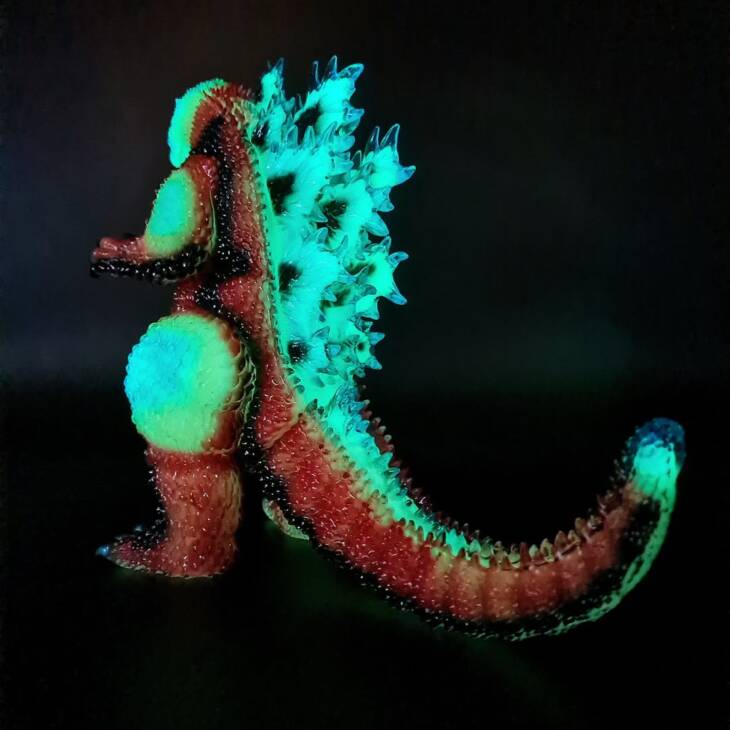 3D4K HiReD #9 Colourway Infrared Double Dip Super Glow - Image 9