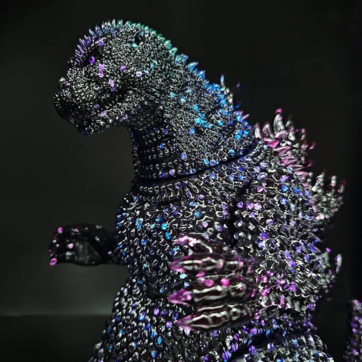 3D4K HiReD Giant #16 Colourway Nebula Glitter - Image 7