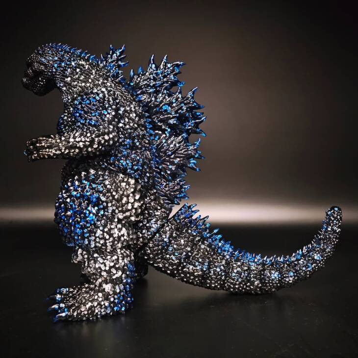 3D4K HiReD Giant #25 Colourway Midnight Glitter - Image 2