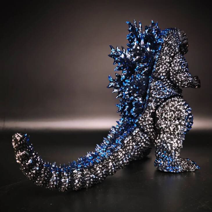 3D4K HiReD Giant #25 Colourway Midnight Glitter - Image 4