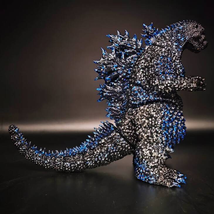 3D4K HiReD Giant #25 Colourway Midnight Glitter - Image 5