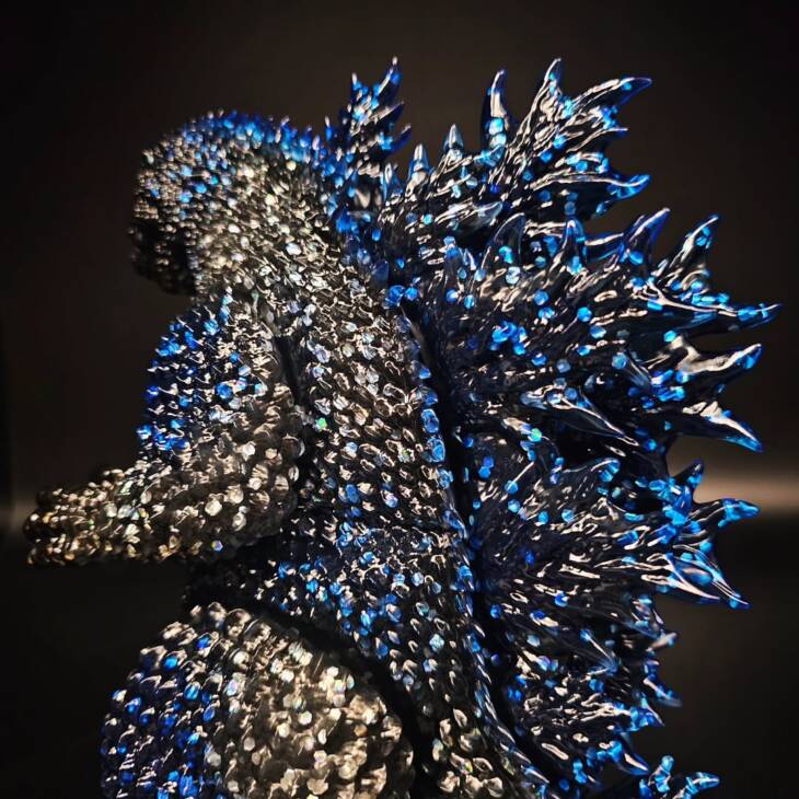 3D4K HiReD Giant #25 Colourway Midnight Glitter - Image 9