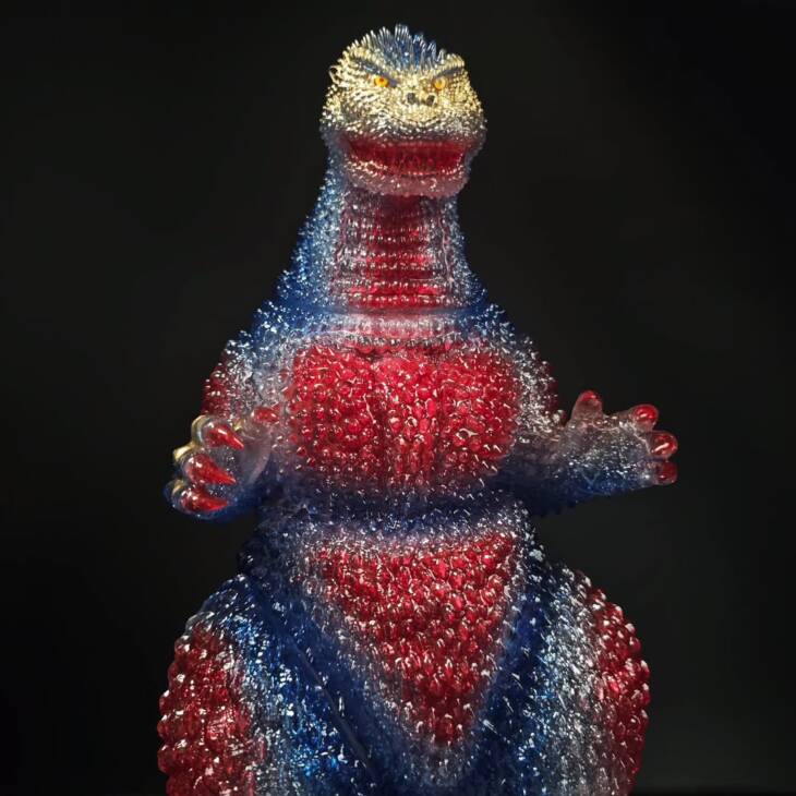 3D4K HiReD Giant #8 Colourway Americana Glitter - Image 8