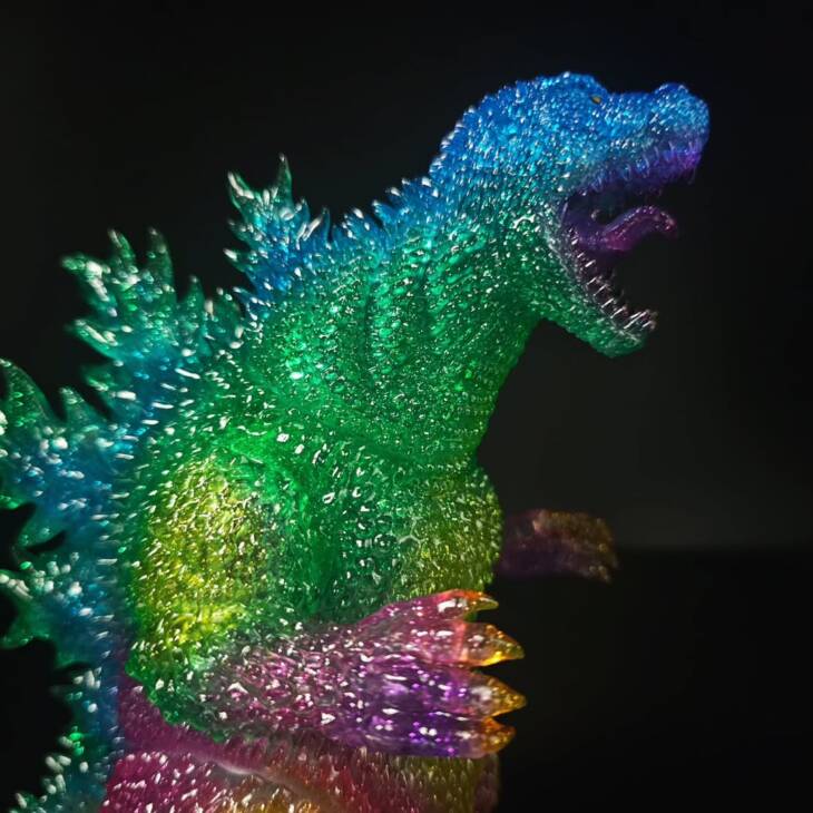 3D4K HiReD Howling #10 Colourway Popsicle Glitter - Image 8