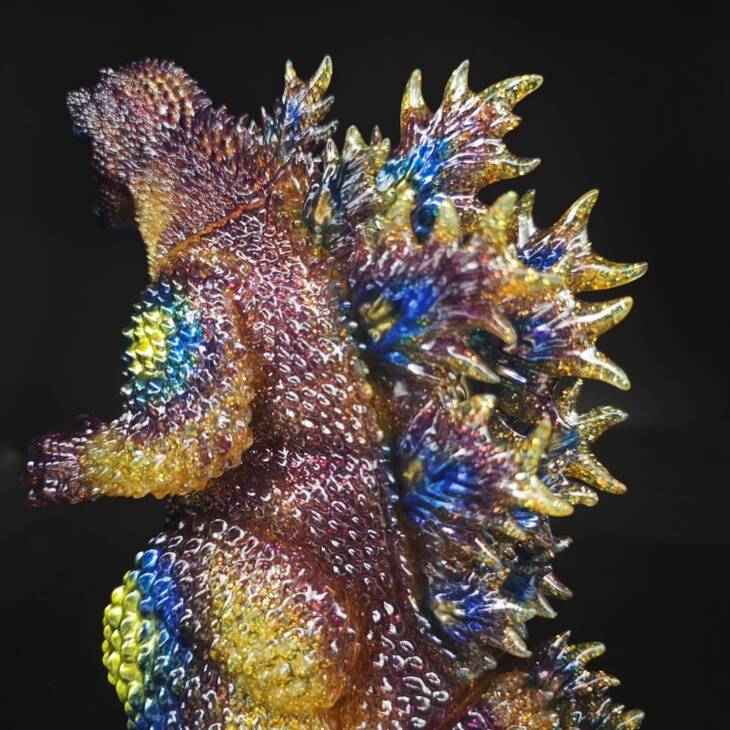 3D4K HiReD Howling #14 Colourway Burnt Gold Glitter - Image 9