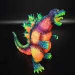 3D4K HiReD Howling #26 Colourway Villany Glitter - Image 8