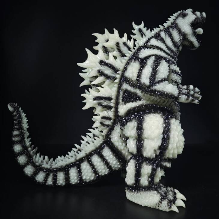3D4K HiReD Howling Giant #3 Colourway Skellinton Super Glow - Image 5