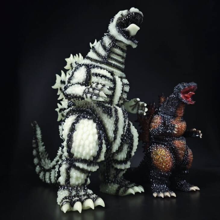 3D4K HiReD Howling Giant #3 Colourway Skellinton Super Glow - Image 6