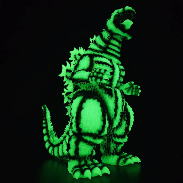 3D4K HiReD Howling Giant #3 Colourway Skellinton Super Glow - Image 10