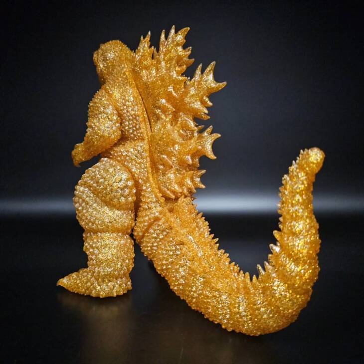 3D4K HiReD Howling Giant Molten Gold Blank - Image 3