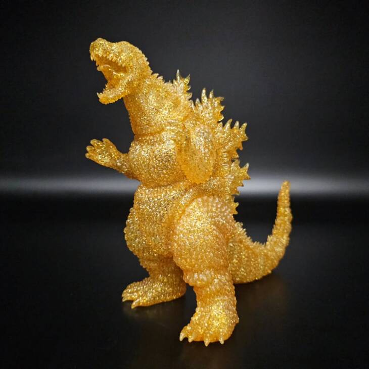 3D4K HiReD Howling Gold Glitter Blank