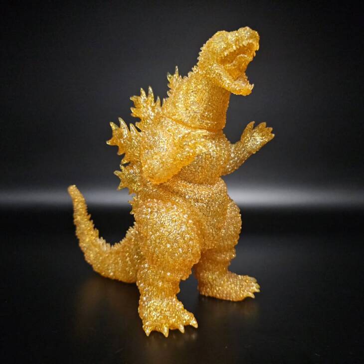 3D4K HiReD Howling Gold Glitter Blank - Image 6
