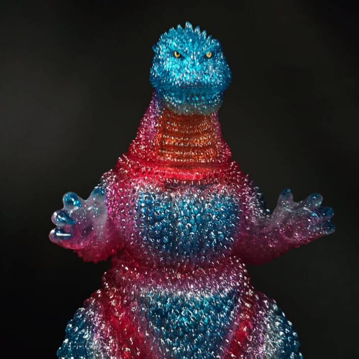 3D4k HiReD Giant #7 Colourway Ultraviolet Glitter - Image 8