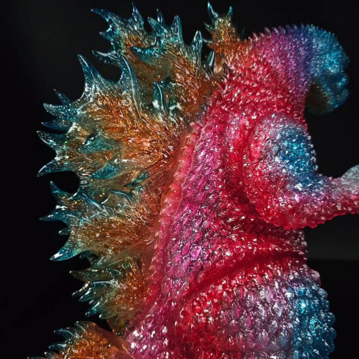 3D4k HiReD Giant #7 Colourway Ultraviolet Glitter - Image 9
