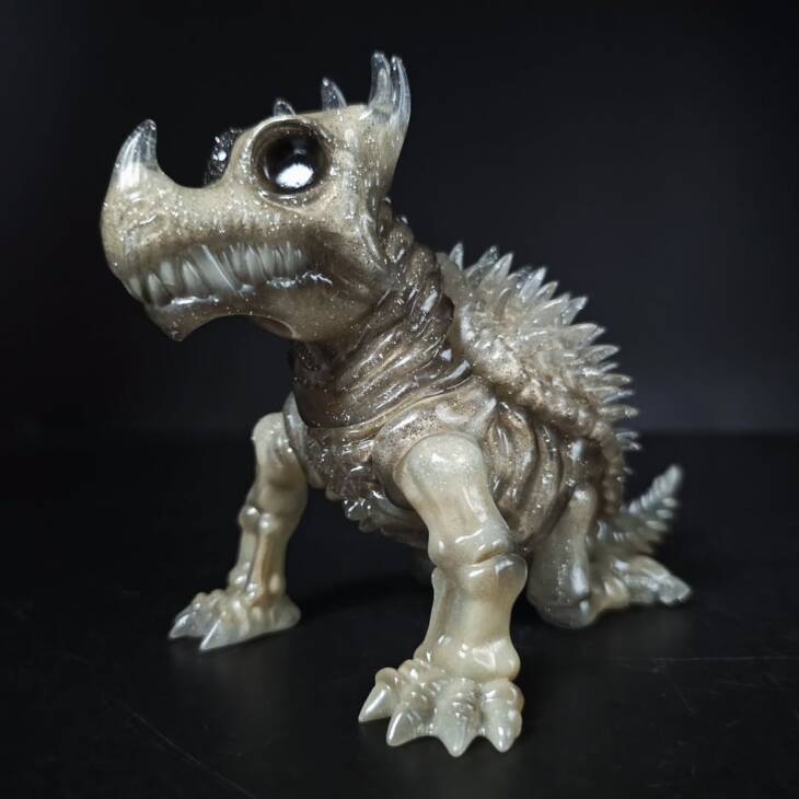 Baby Angry Bones #1 Colourway Pale Glitter